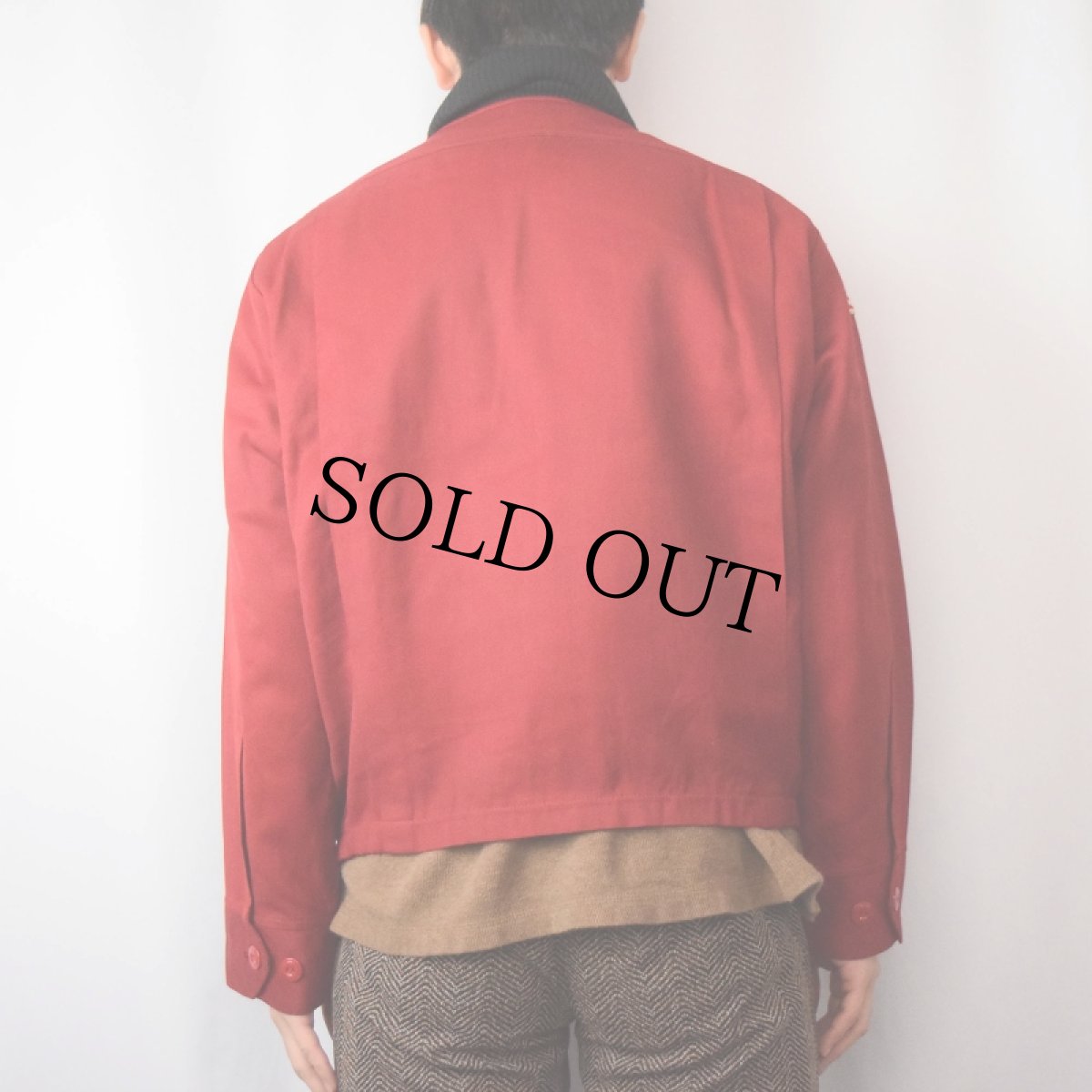 画像3: 60〜70's Unitog USA製 星条旗 キルティングライナー付き ワークジャケット SIZE42 REGULAR (3)