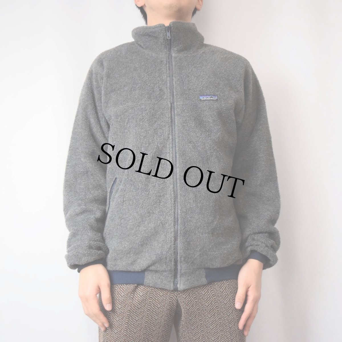 画像2: 80〜90's Patagonia USA製 フリースジップジャケット (2)