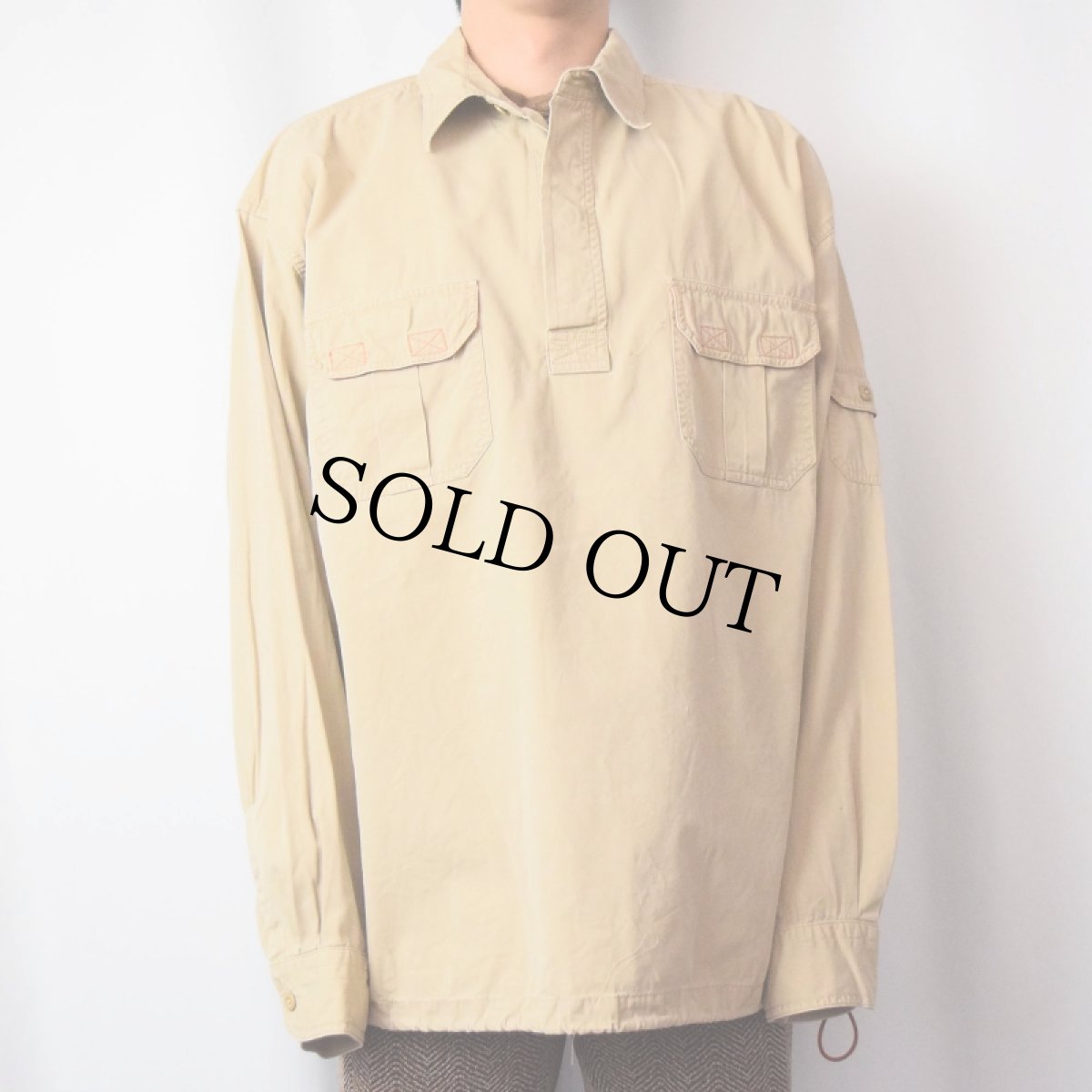 画像2: AMERICAN EAGLE OUTFITTERS "24VOLT" コットンプルオーバージャケット XXL (2)