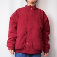 画像2: 90's L.L.Bean USA製 "Beans Windy Ridge" 中綿入り ナイロンジャケット XL (2)