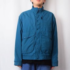 画像2: 90's L.L.Bean USA製 "Beans Windy Ridge" 中綿入り ナイロンジャケット M (2)