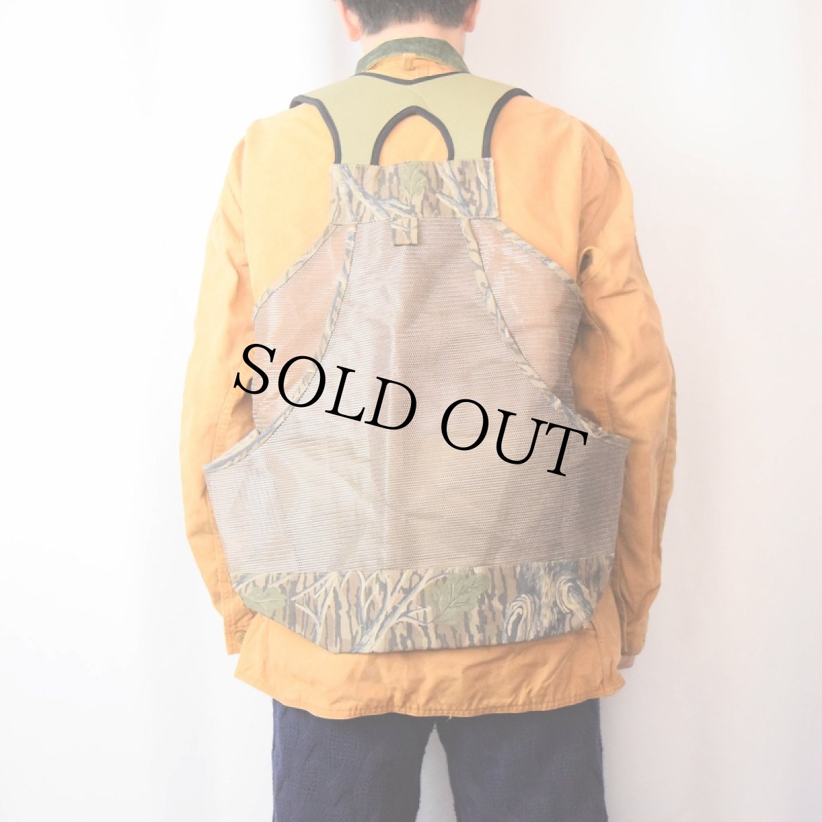 画像3: Columbia リアルツリーカモ柄 メッシュ切替 ハンティングベスト L (3)