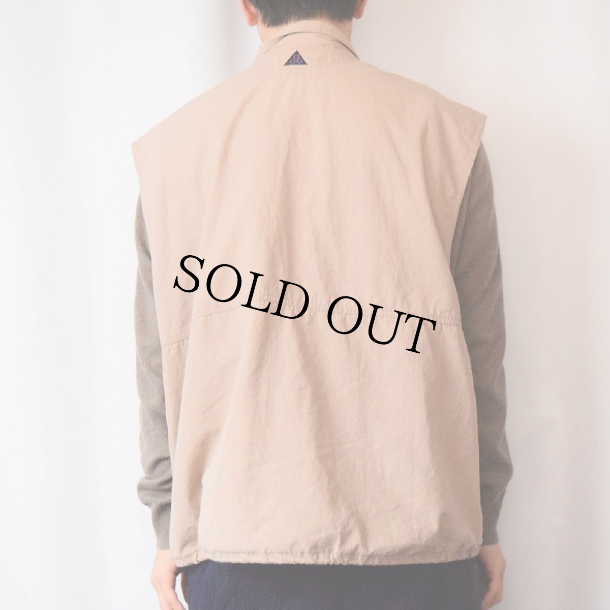 画像3: 90's NIKE ACG ロゴ刺繍ベスト XL (3)