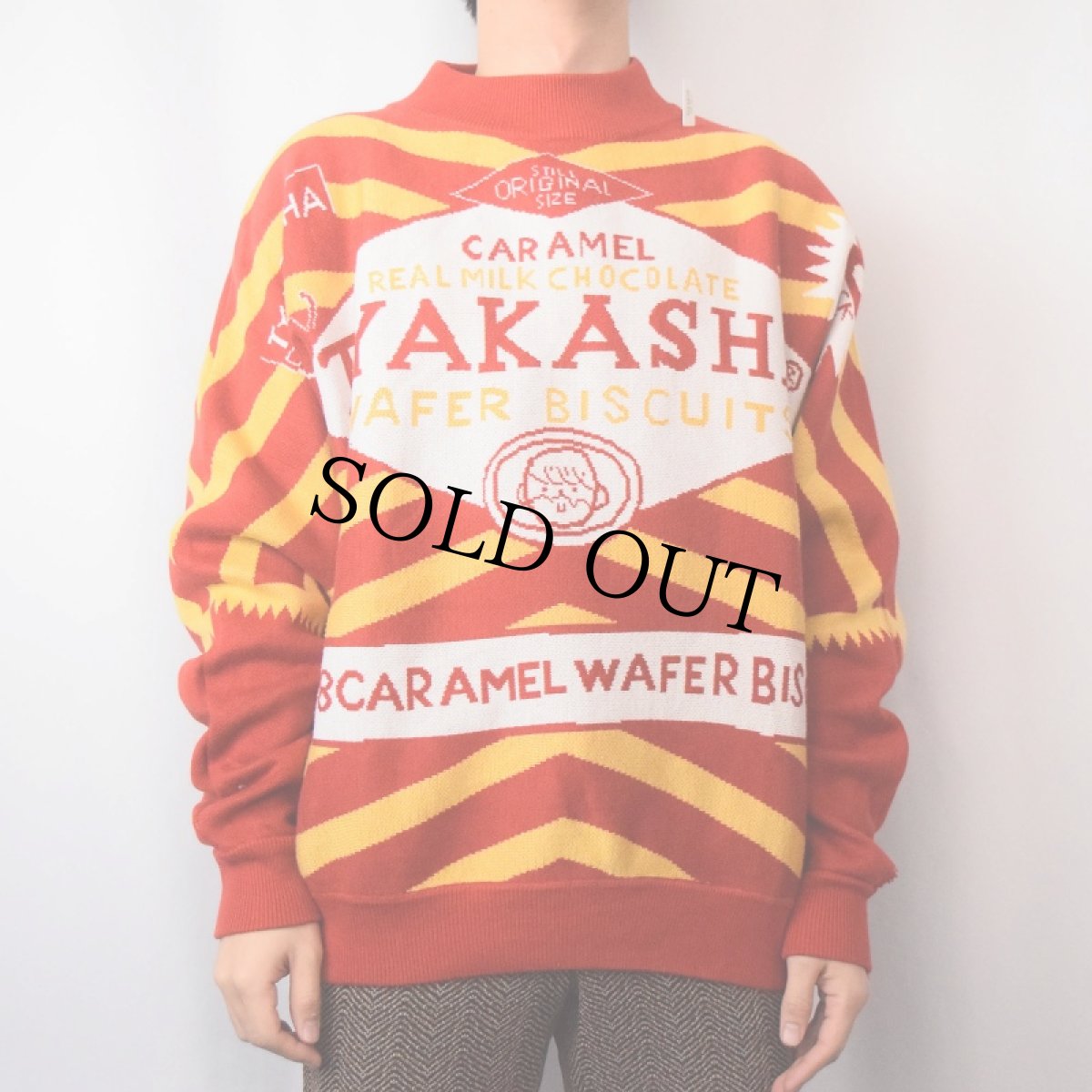 画像3: TYAKASHA ジャガードニットセーター (3)