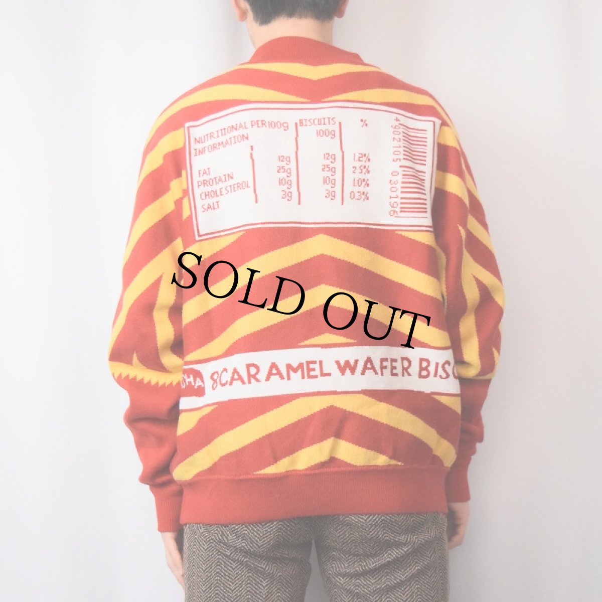 画像4: TYAKASHA ジャガードニットセーター (4)