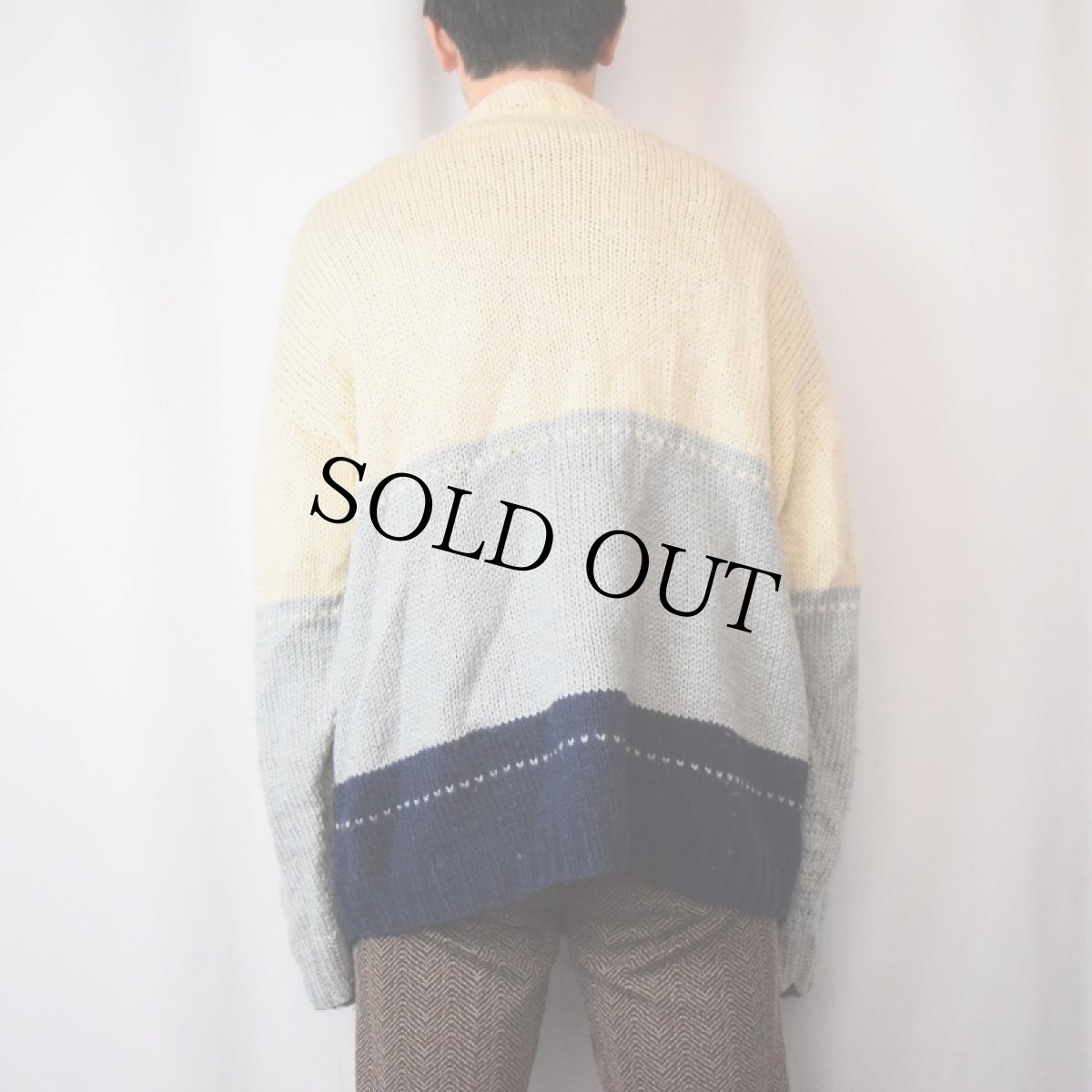 画像3: BLAKE ET MORTIMER キャラクタージャガード ニットセーター (3)