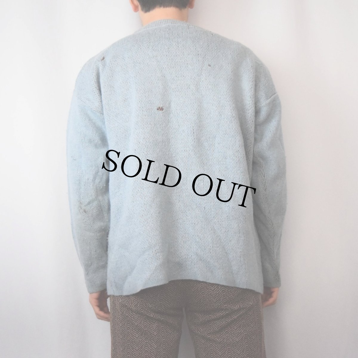 画像3: 2000's SOUTH PARK キャラクター ジャガード ユーロスキーニットセーター SIZE2 (3)