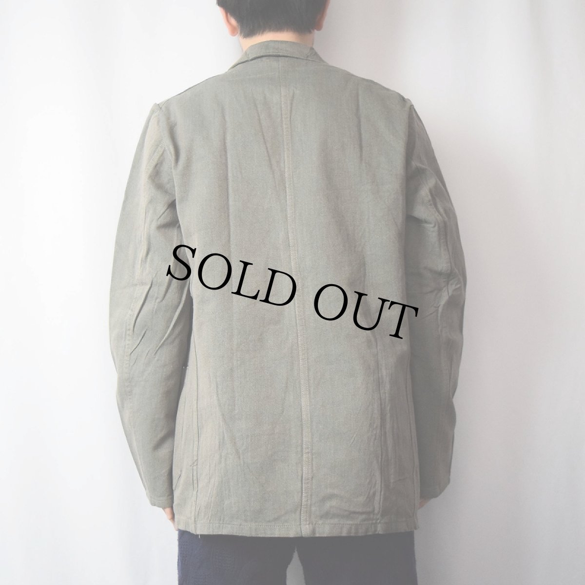 画像3: 50〜60's スウェーデン軍 プリズナージャケット DEADSTOCK (3)