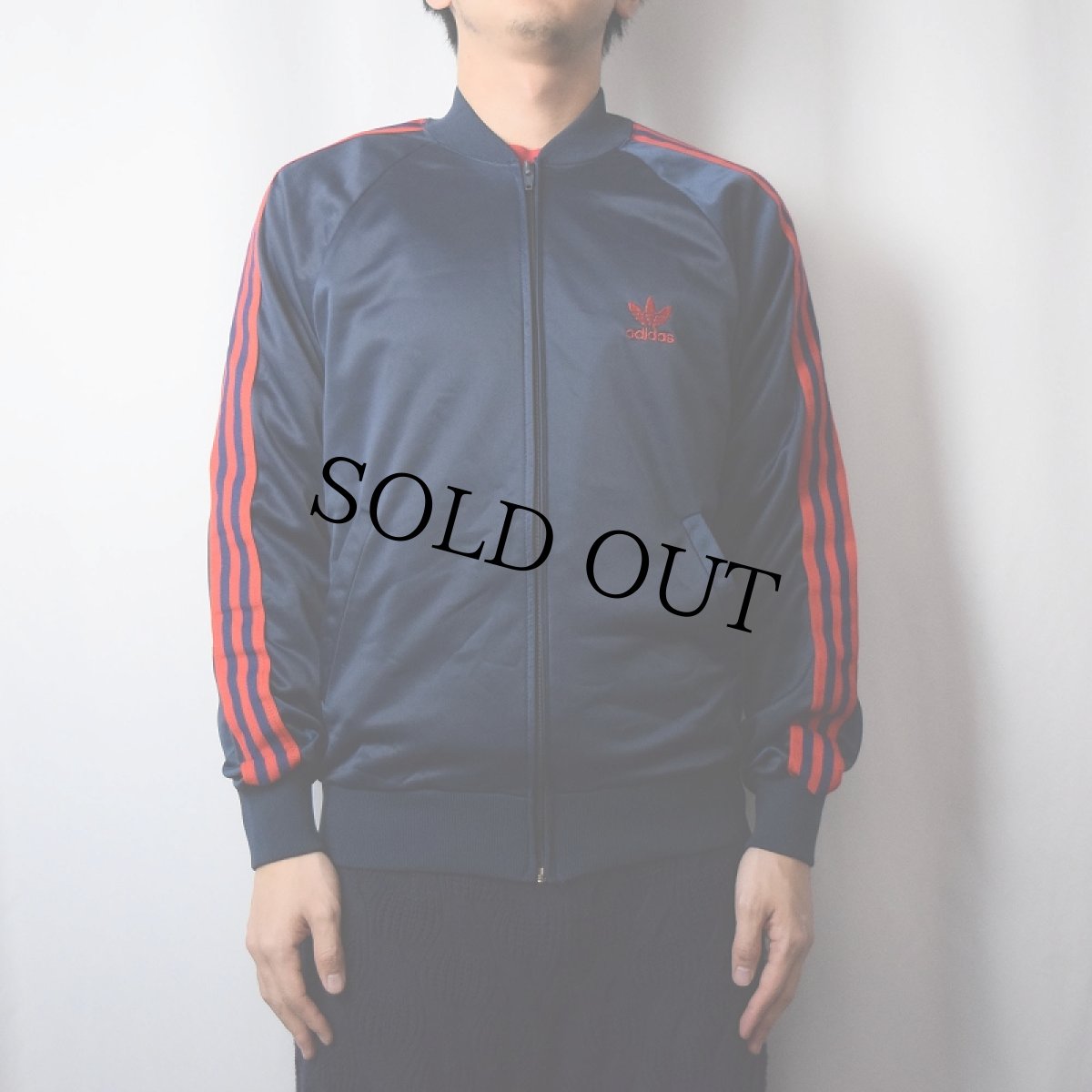 画像2: 70's adidas ATP USA製 トラックジャケット NAVY M (2)