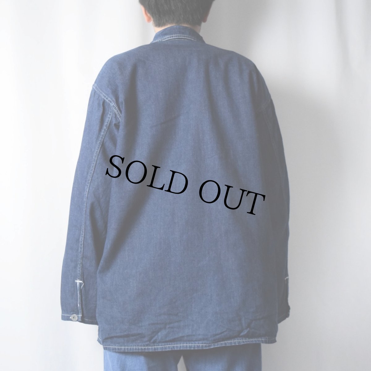 画像3: U.S.ARMY TYPE デニムプルオーバージャケット (3)