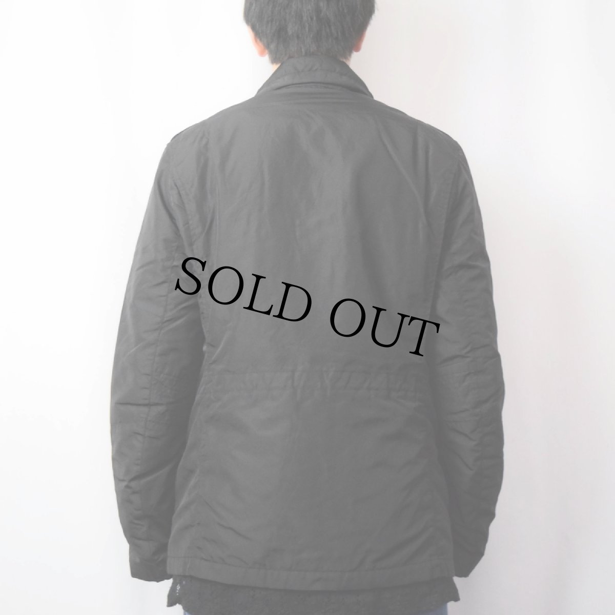 画像3: RALPH LAUREN BLACK LABEL ITALY製 "MILITARY TYPE" ナイロンジャケット BLACK M (3)