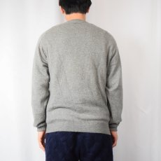 画像3: Scotsdoon Vネック カシミアニットセーター SIZE40 (3)