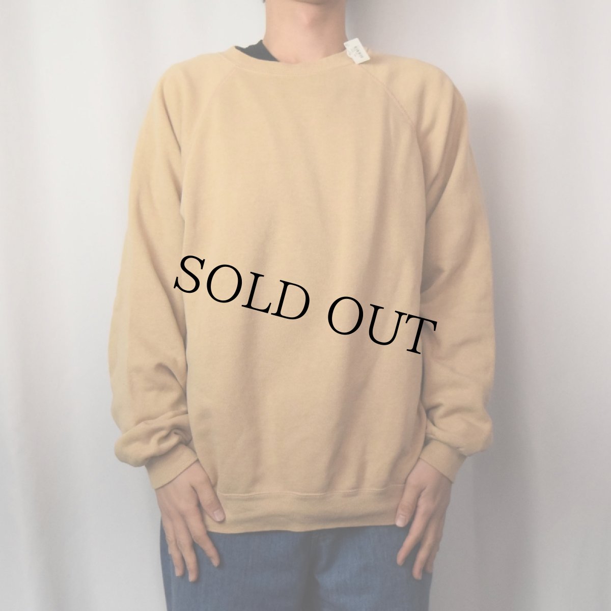 画像3: 90's USA製 ワニタフティングスウェット XL (3)