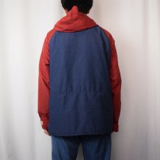 画像3: 70〜80's Columbia マウンテンパーカー NAVY×RED L (3)