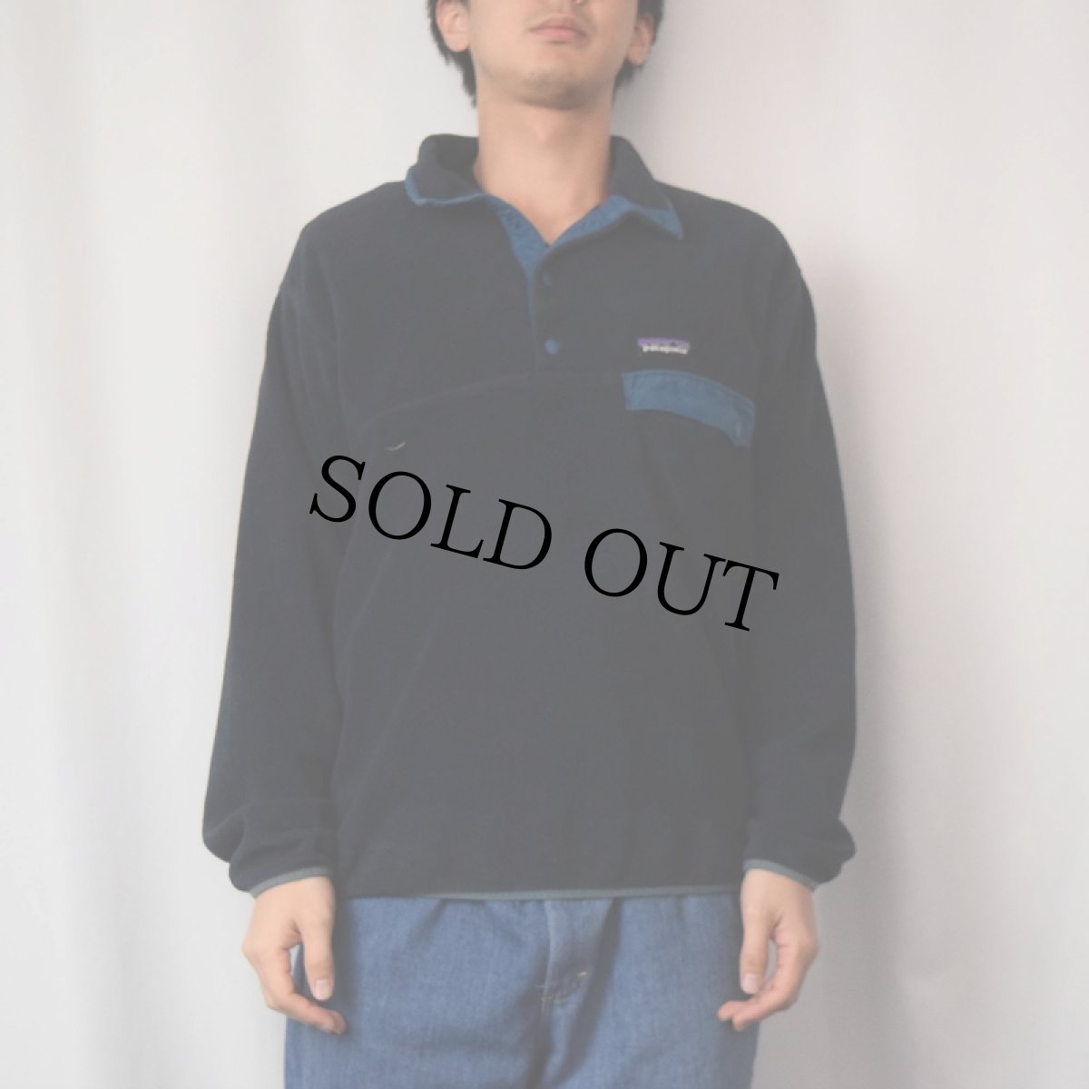 画像2: 18AW Patagonia スナップT NAVY M (2)