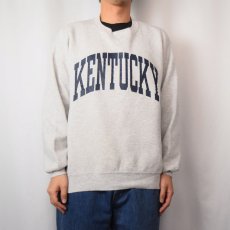 画像2: 90's〜 RUSSLL ATHLETIC USA製 "KENTUCKY" プリントスウェット XL (2)