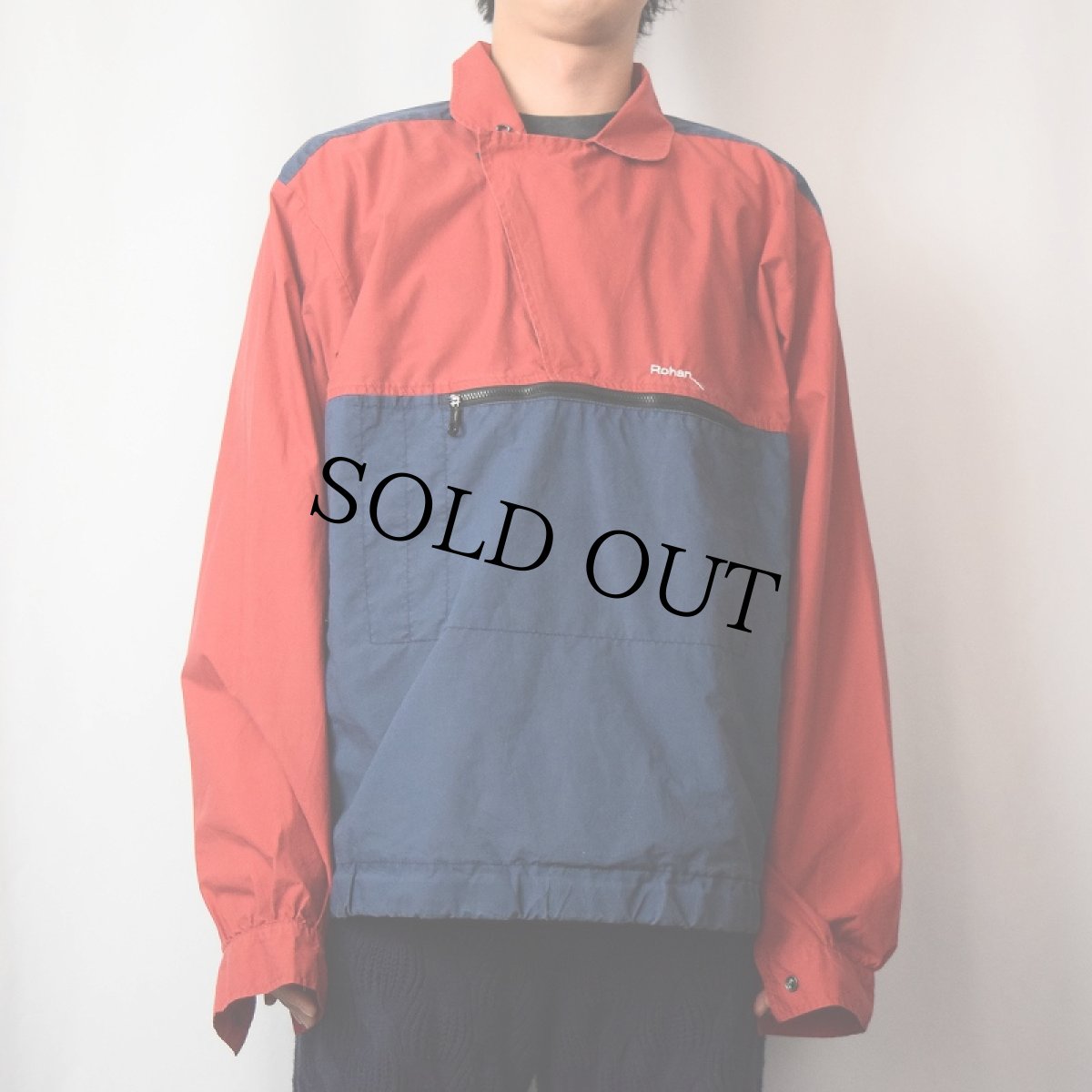 画像2: Rohan Moving On UK製 ポリエステル×コットン ハーフジップジャケット (2)