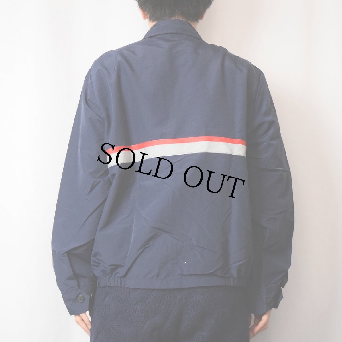画像3: 90's〜 U.S.Postal Service USA製 パッチ付き リフレクターナイロンジャケット NAVY SIZE44 (3)