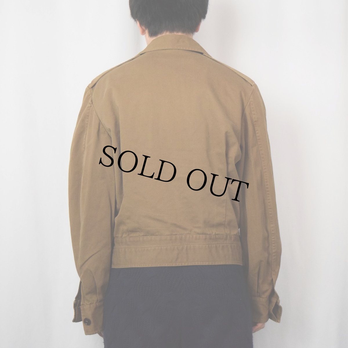 画像3: 50's RCMP(Royal Canadian Mounted Police) コットンツイル バトルドレスジャケット (3)