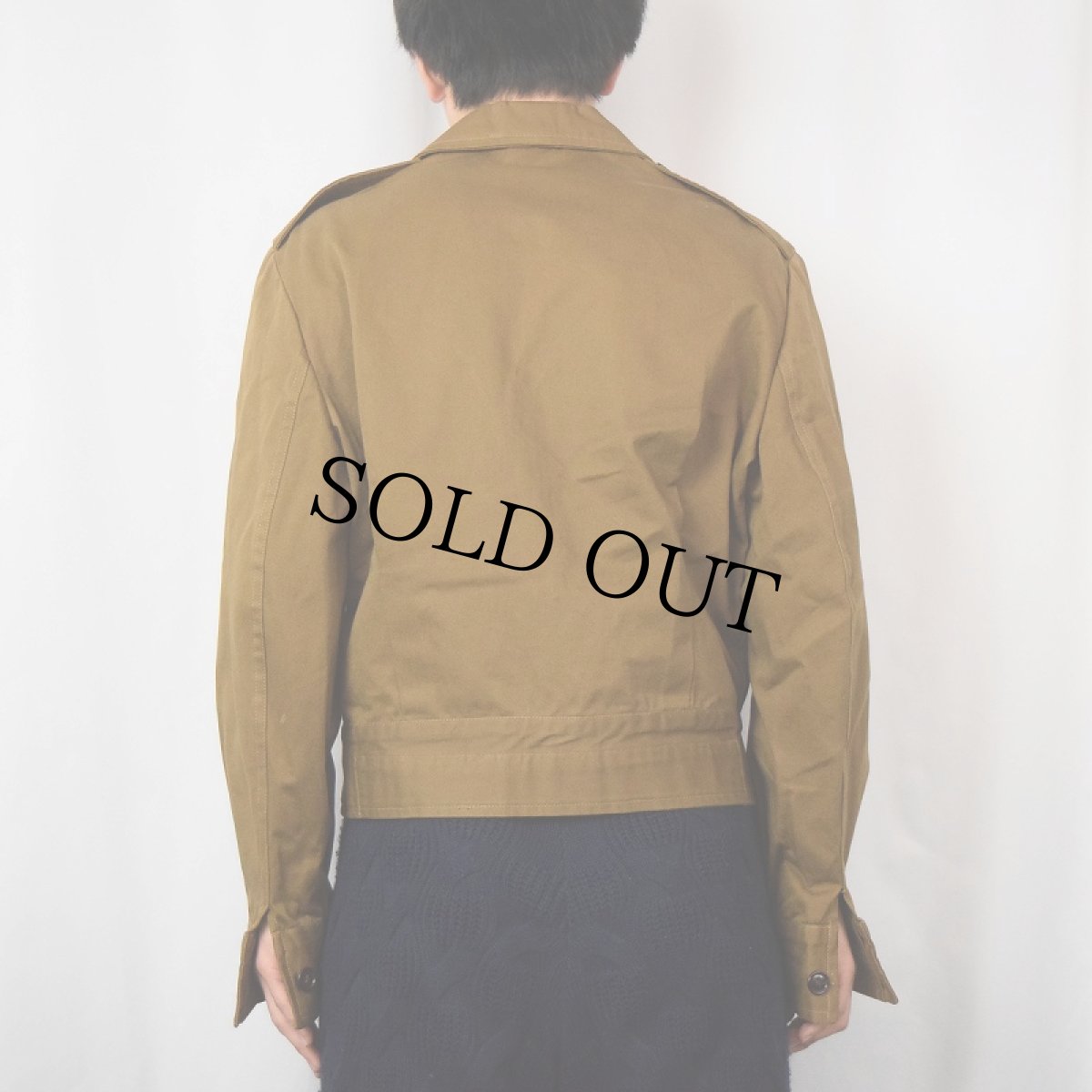 画像3: 50's RCMP(Royal Canadian Mounted Police) コットンツイル バトルドレスジャケット (3)