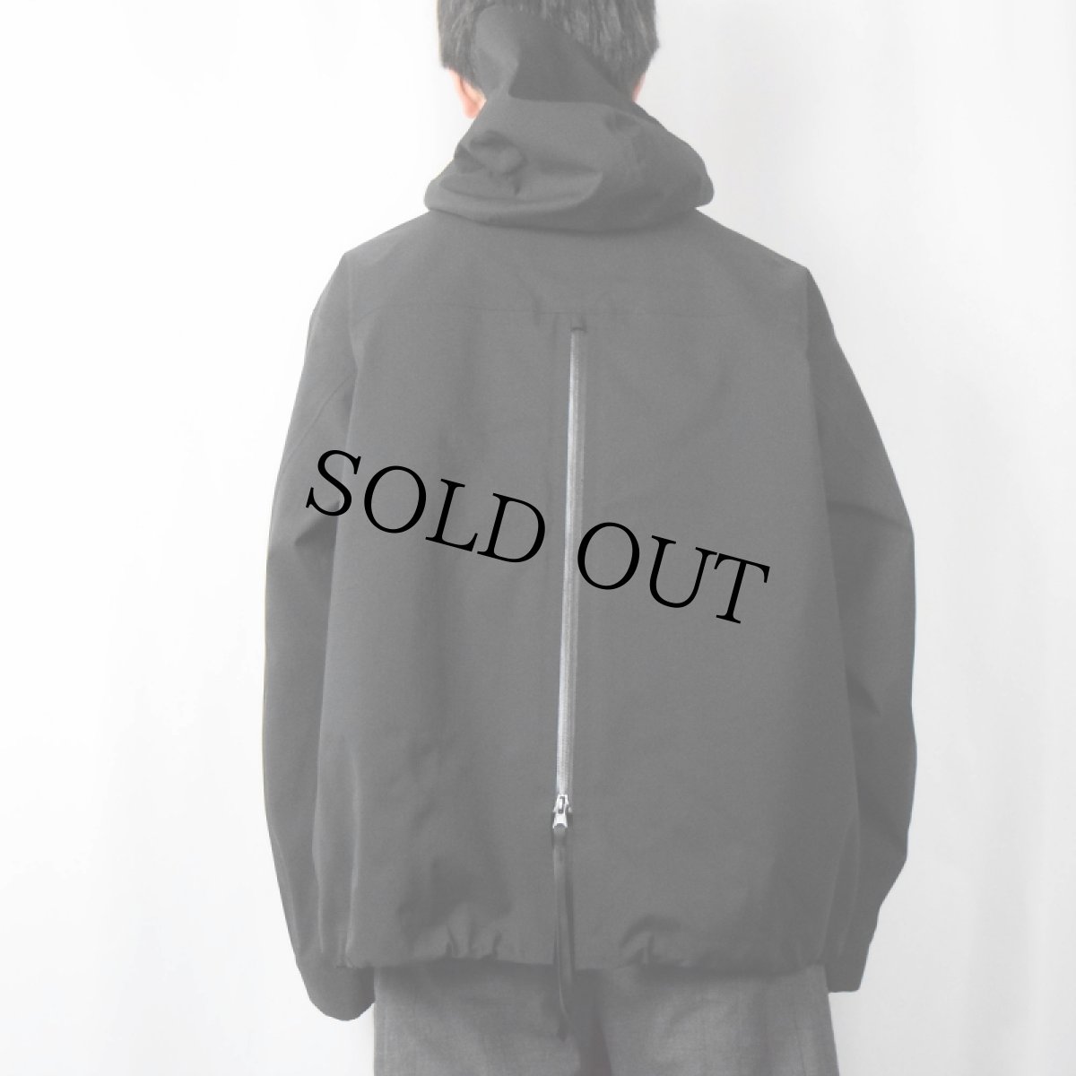 画像3: 【SALE】 COMFY OUTDOOR GARMENT "SALVAGE SHELL HOODIE COEXIST" BLACK 【L】 (3)