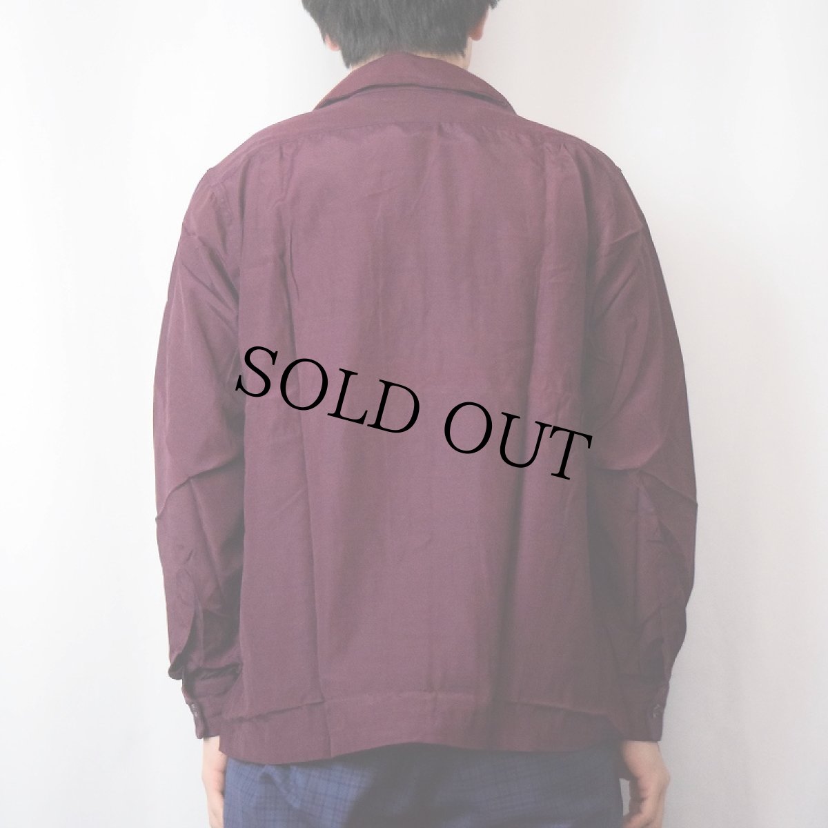 画像3: 50's RANDOM WEAR オープンカラーレーヨンシャツ DEADSTOCK M (3)