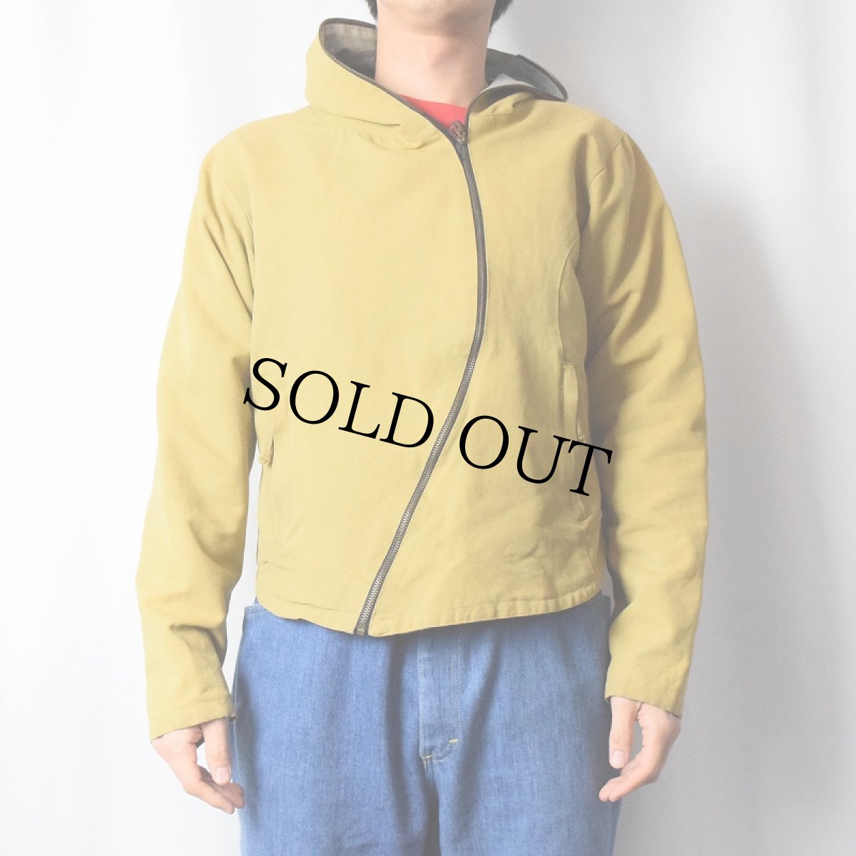 画像2: Aunti コットン デザインジップパーカー SIZE3 (2)