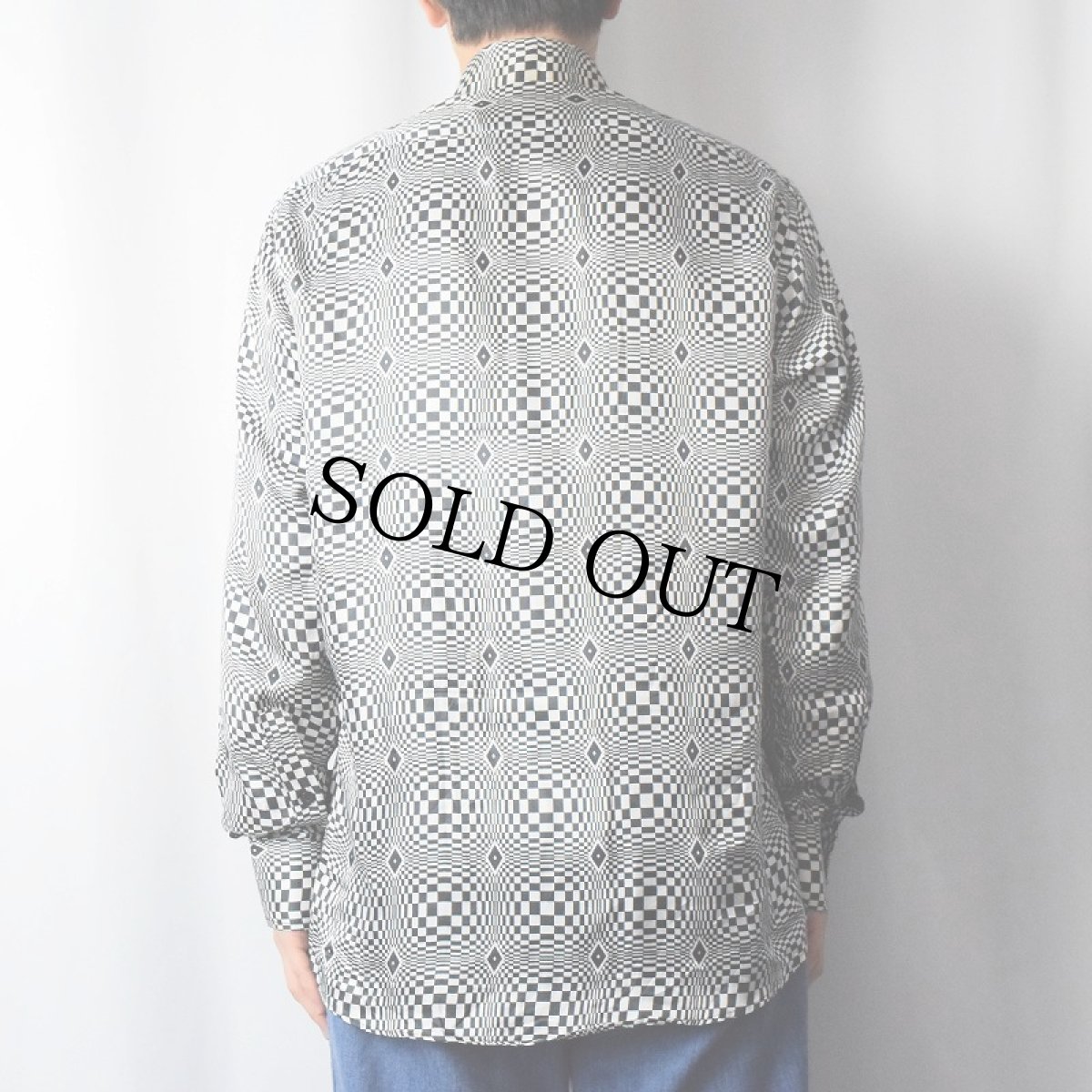 画像3: サイケデリック柄 ボタンダウンシャツ (3)