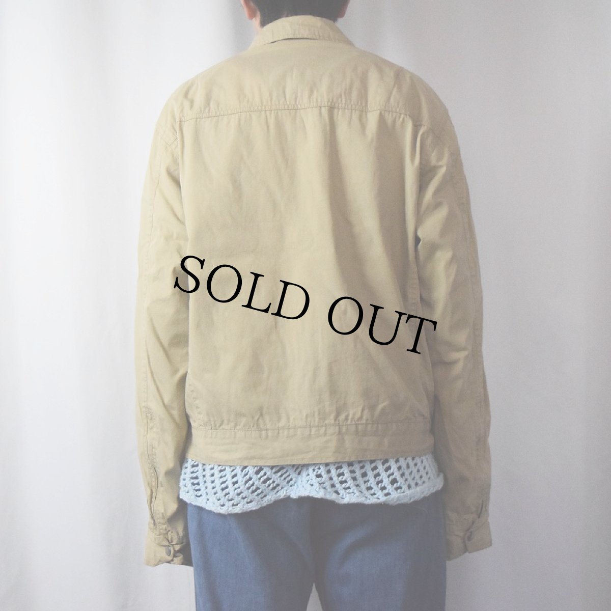 画像3: Schott コットン ジップジャケット XL (3)