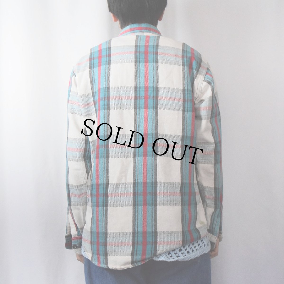 画像3: 80's ST JOHN'S BAY USA製 "BIGMAC FLANNEL" チェック柄 ヘビーネルシャツ M (3)