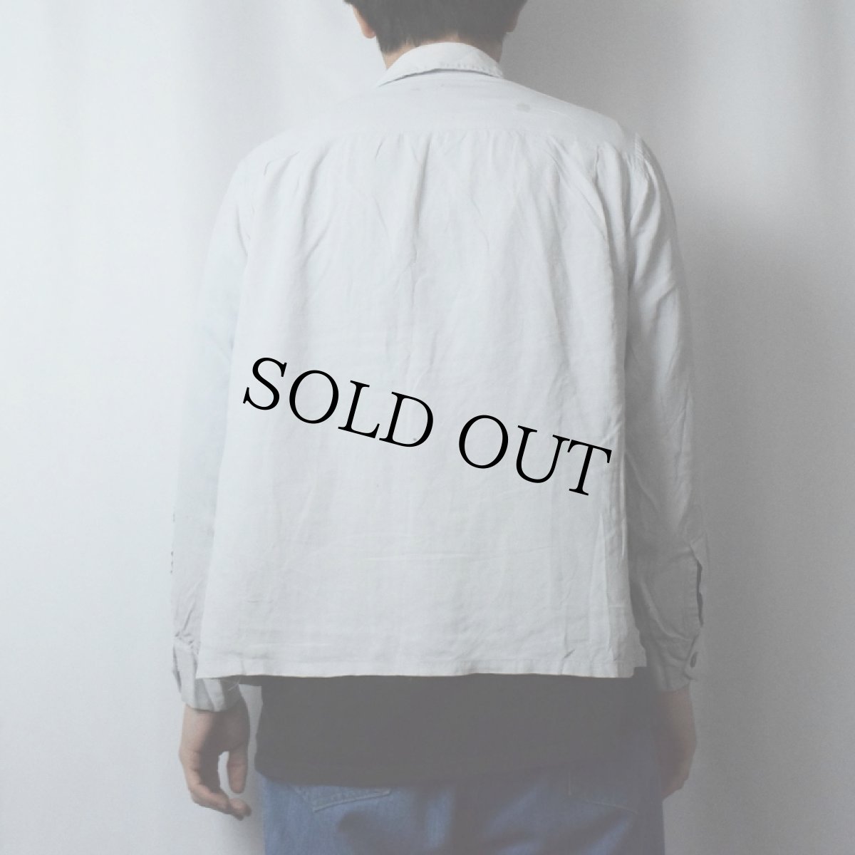 画像3: 40〜50's Daily Double オープンカラー レーヨンシャツ M (3)