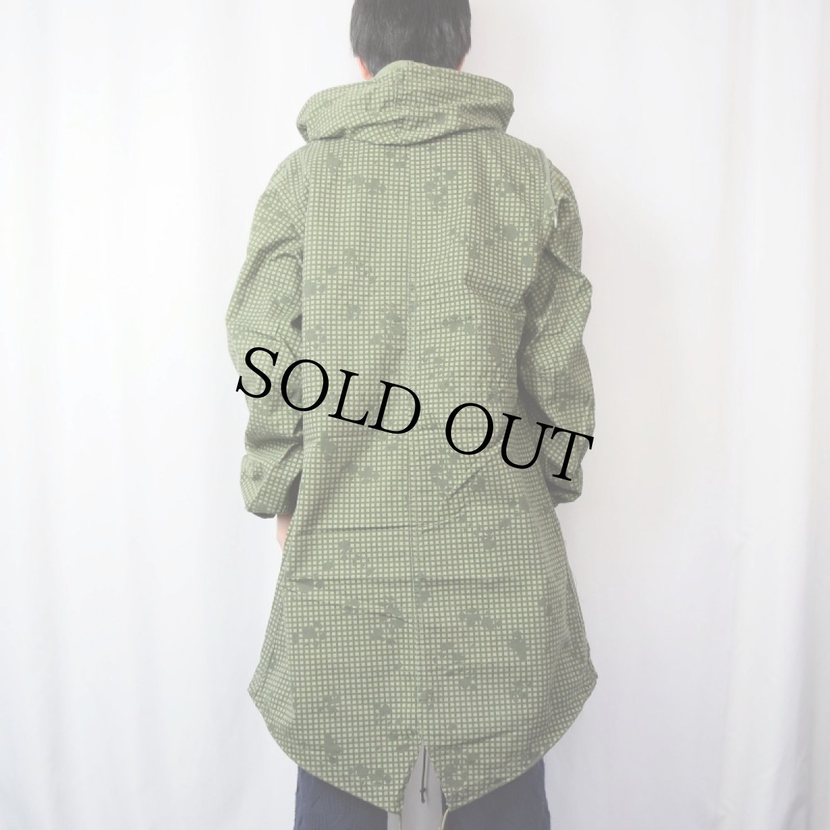 画像3: 80's U.S.ARMY ナイトデザートカモ モッズコート SMALL (3)