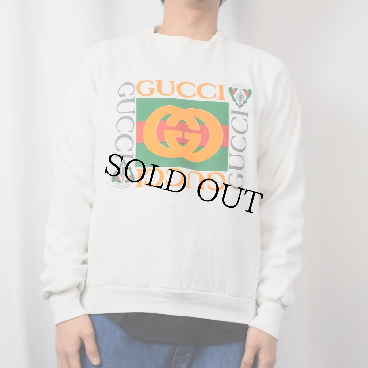 画像2: ブート GUCCI ロゴプリントスウェット (2)