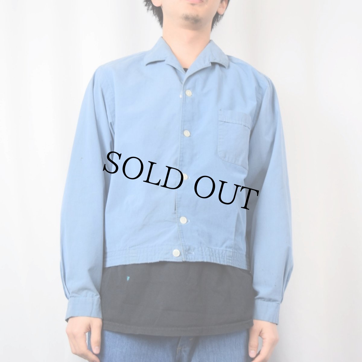 画像2: 60's McGREGOR USA製 コットンジャケット M (2)