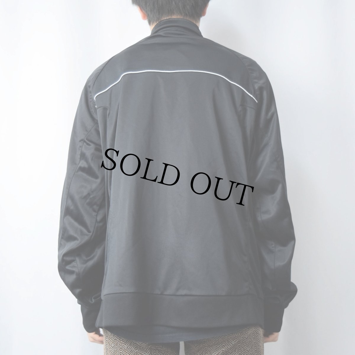 画像3: 90〜2000's UMBRO ロゴ刺繍 トラックジャケット BLACK XL (3)