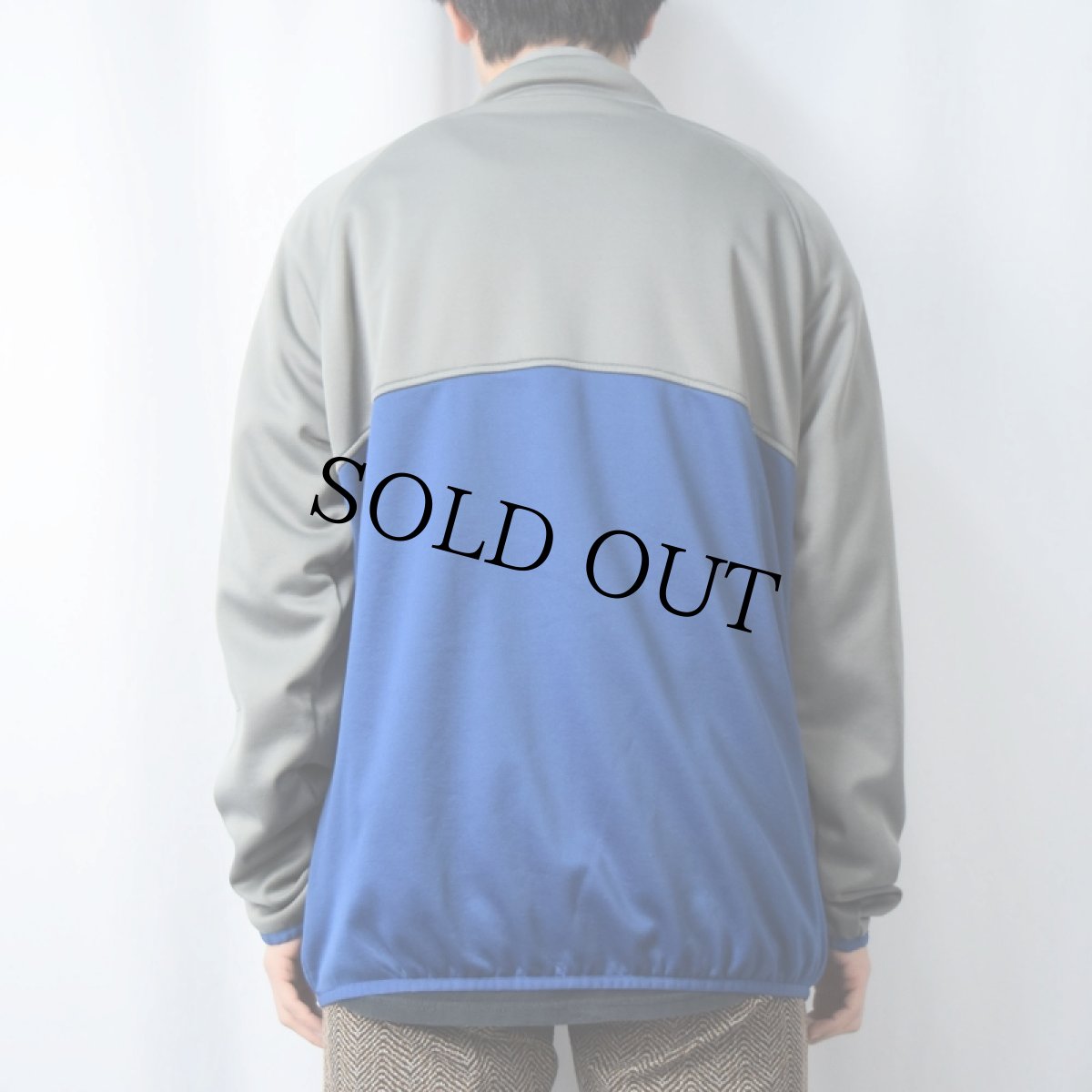 画像3: OAKLEY ロゴ刺繍 切り替えデザイン トラックジャケット L (3)