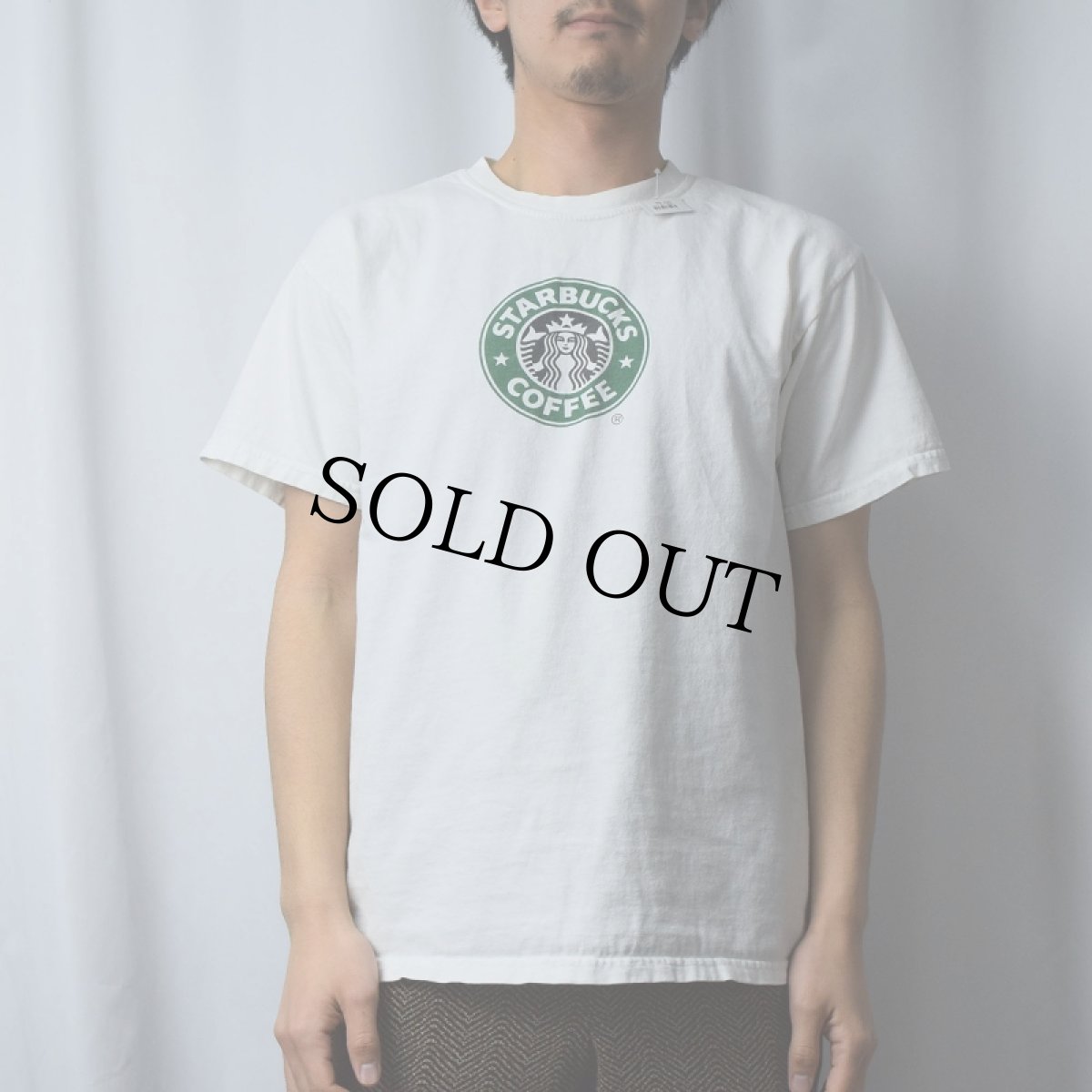 画像3: STARBUCKS ロゴプリントTシャツ M (3)