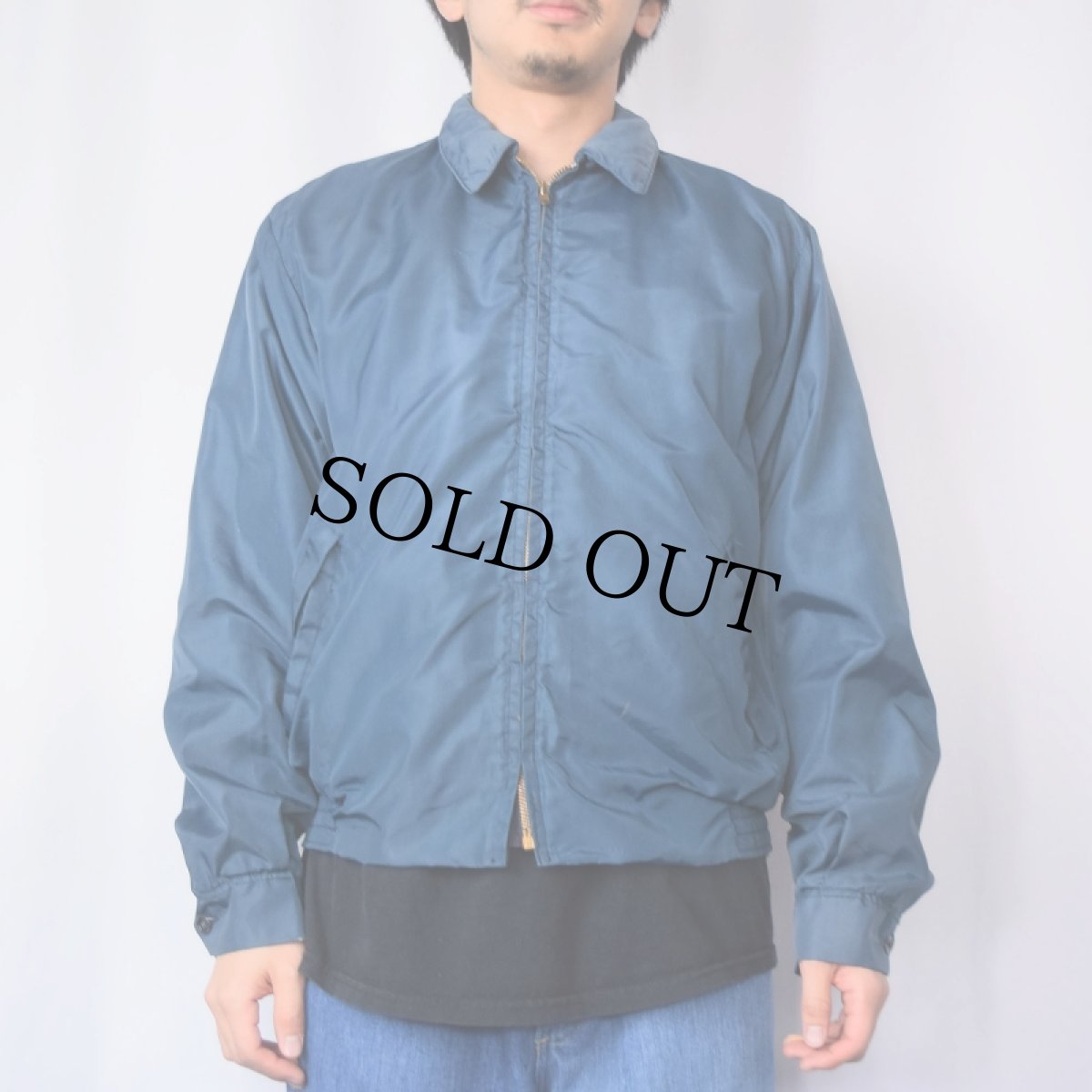 画像2: 60's McGREGOR USA製 "Nylon Anti-Freeze" ナイロンジャケット NAVY SIZE40 (2)