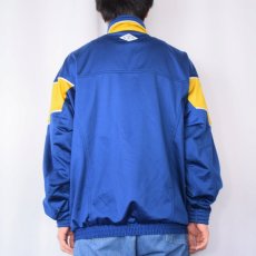 画像3: 90's UMBRO 切り替えデザイン ロゴ刺繍 トラックジャケット L (3)