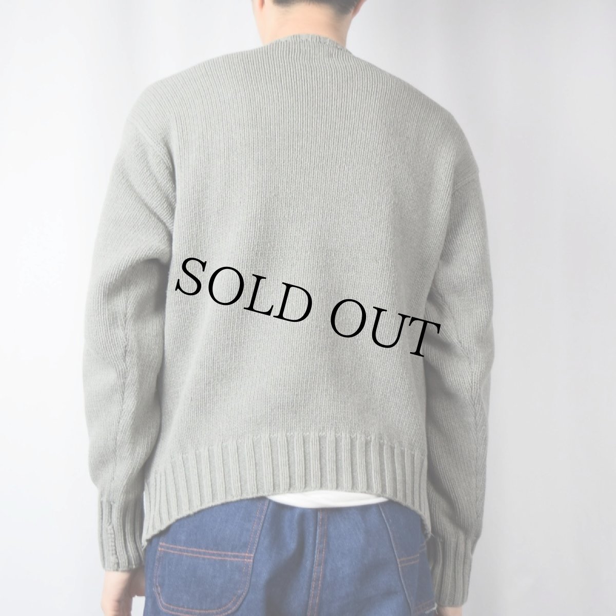 画像3: 90's POLO Ralph Lauren 星条旗 コットンニットセーター L (3)