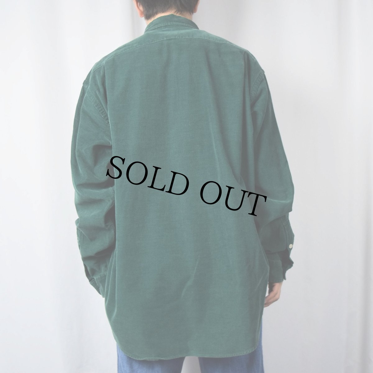 画像3: POLO Ralph Lauren "MARLOWE" コーデュロイ ボタンダウンシャツ XL (3)