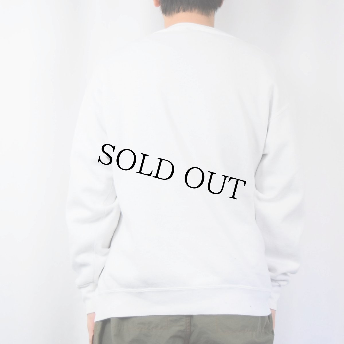 画像3: 90's USA製 "Kiss ME I'm from TEXAS" プリントスウェット L (3)