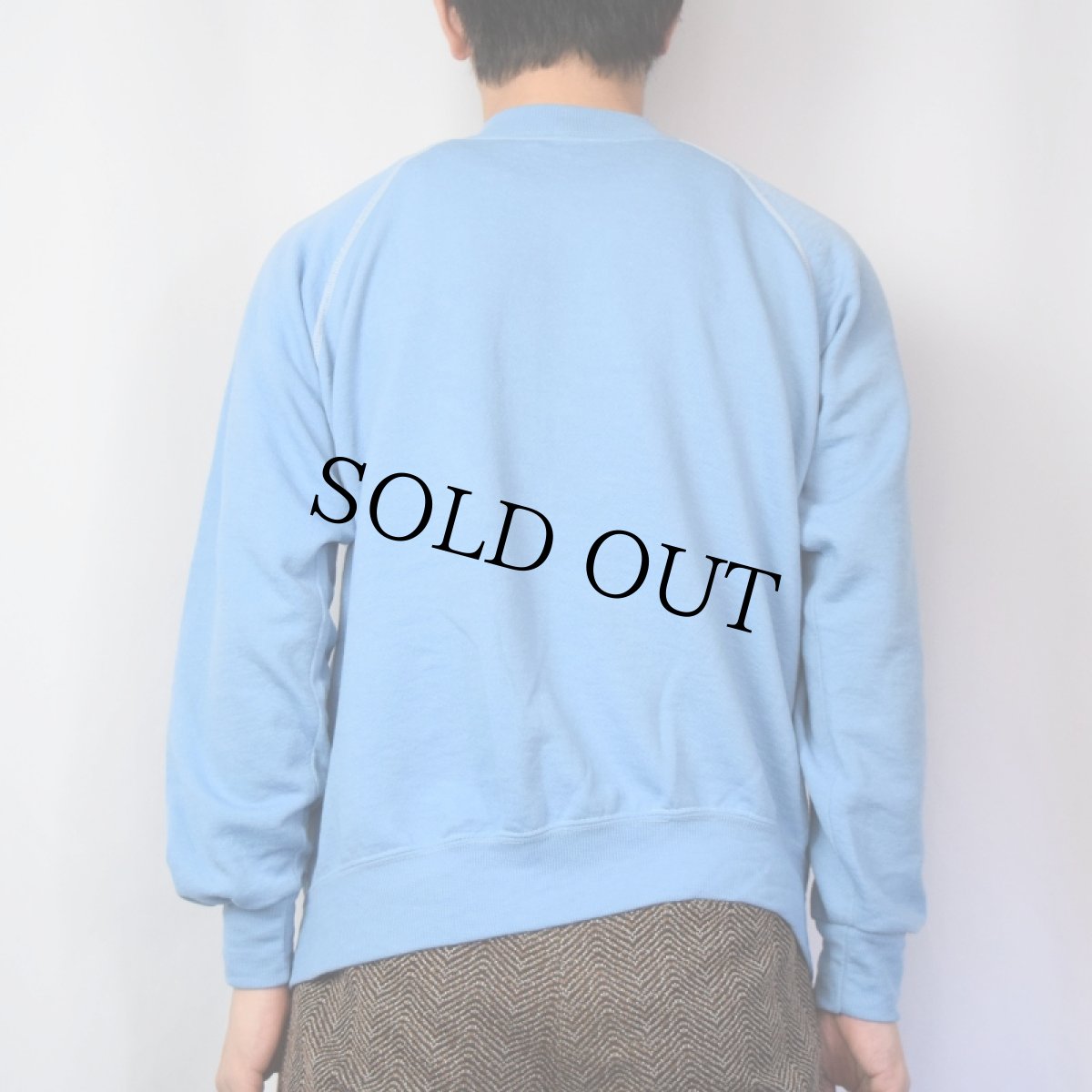 画像3: 80〜90's Disney MICKEY MOUSE キャラクタープリント ラグランスウェット L (3)