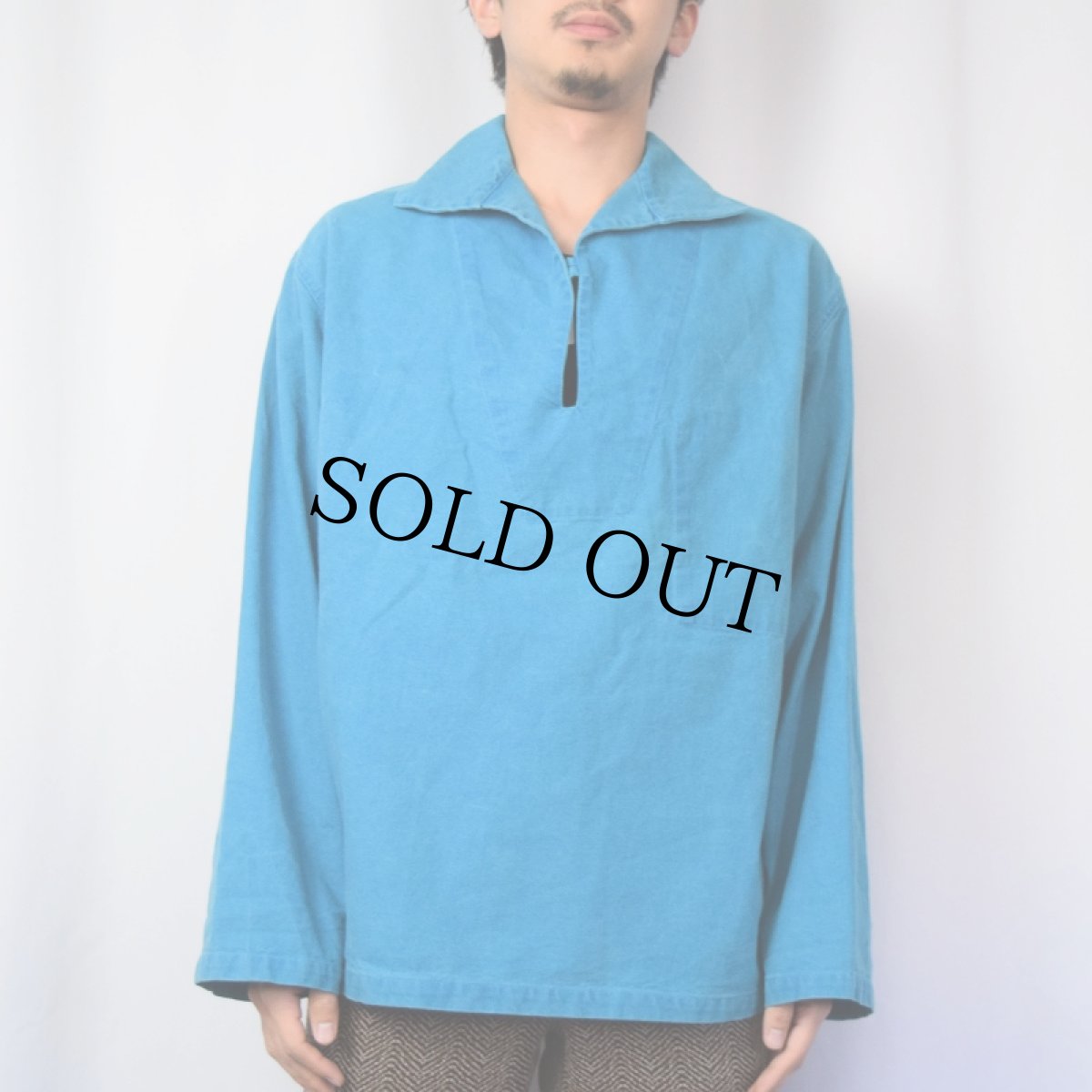 画像2: ababord BRERAGNE製 フィッシャーマンスモック SIZE2 (2)