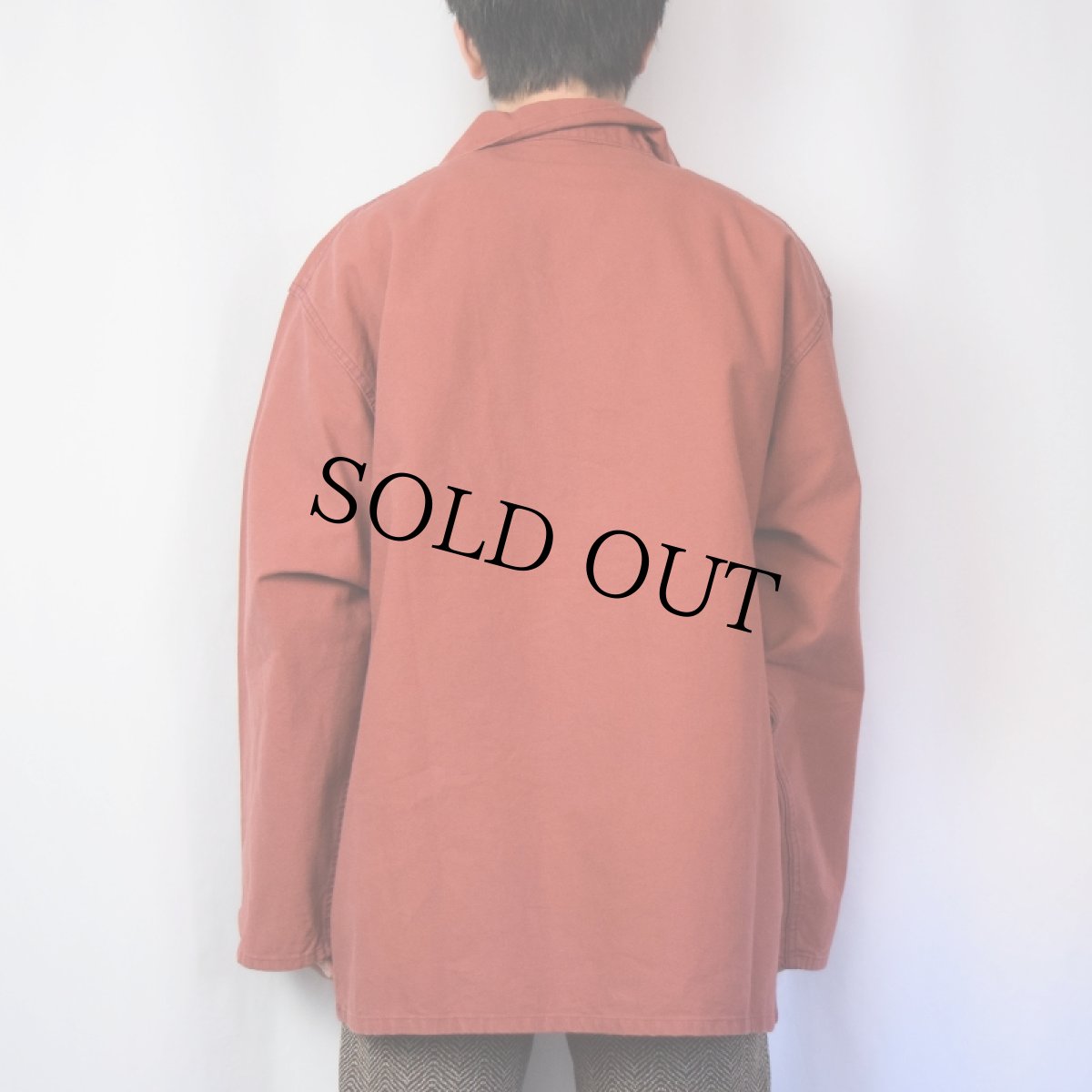 画像3: DOLMEN FRANCE製 フィッシャーマンスモック DEADSTOCK SIZE4 (3)