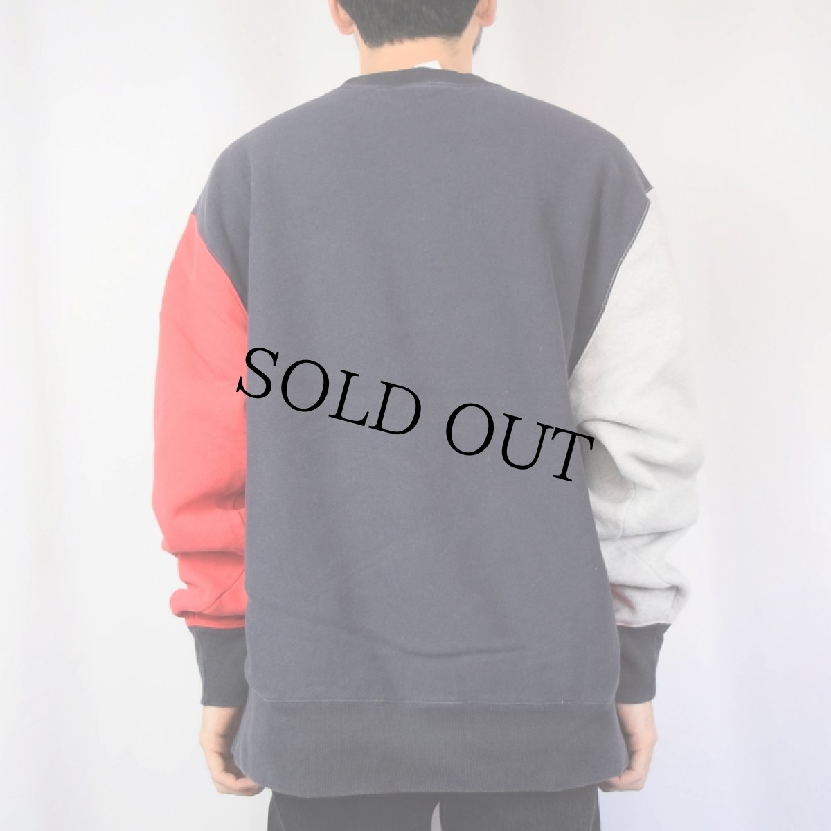 画像3: Champion REVERSE WEAVE ロゴ刺繍 クレイジーパターン スウェット XL (3)