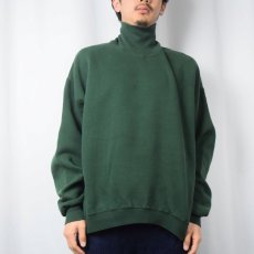 画像2: JERZEES SUPER SWEATS USA製 無地 タートルネックスウェット XL (2)