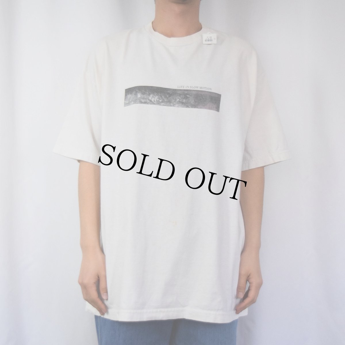 画像3: 2000's David Gray "LIFE IN SLOW MOTION" シンガーソングライター ツアーTシャツ XL (3)