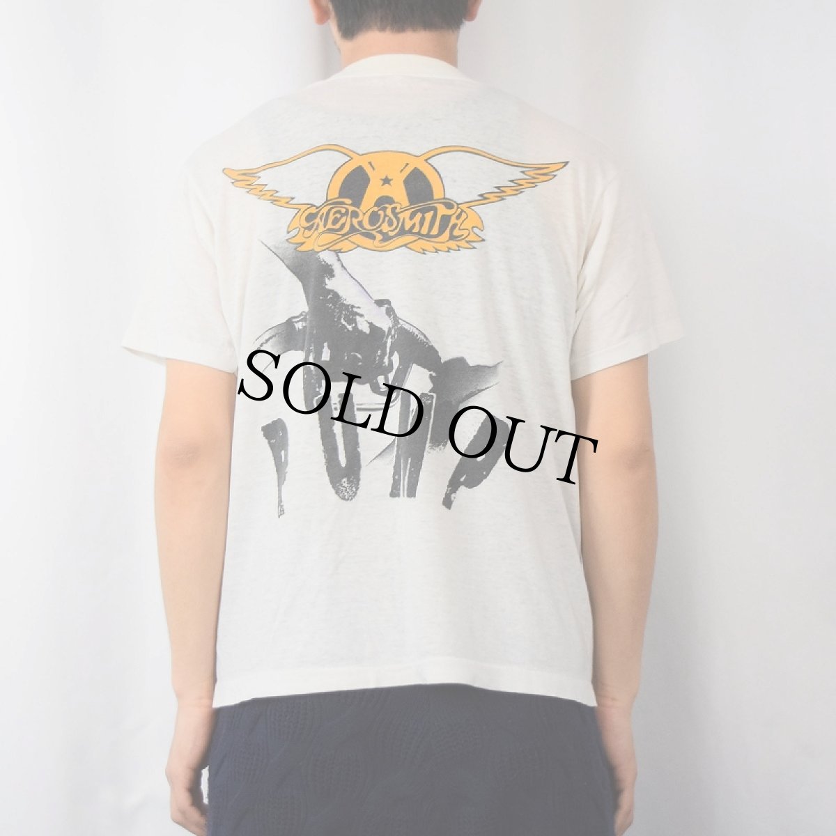 画像4: 80's AEROSMITH "PUMP" ロックバンドツアーTシャツ (4)