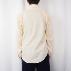 画像3: 【SALE】 70's Plam Beach Formals USA製 プリーツデザイン コットンポリシャツ M (3)